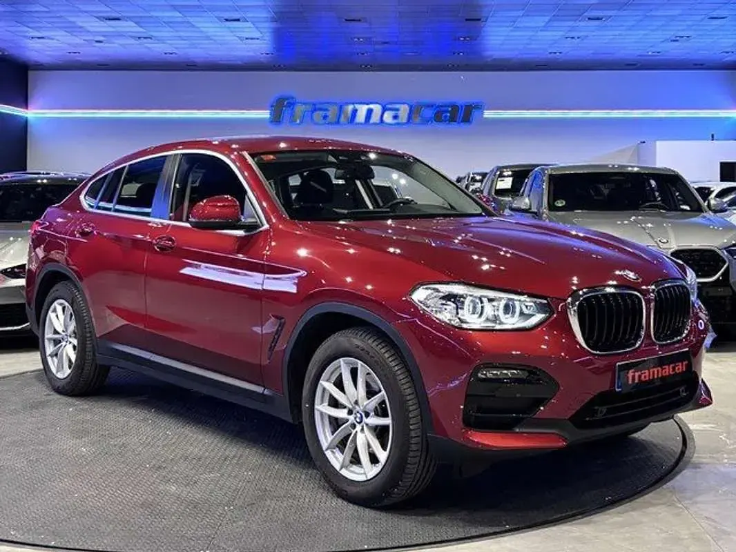 Usado BMW X4 190 CV (139 kW) 2021 Rojo SUV
