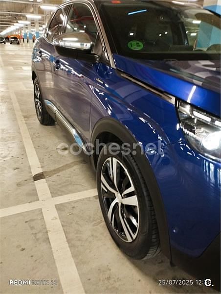 Usado Peugeot 3008 GT-line 130 CV (95 kW) 2019 Azul SUV