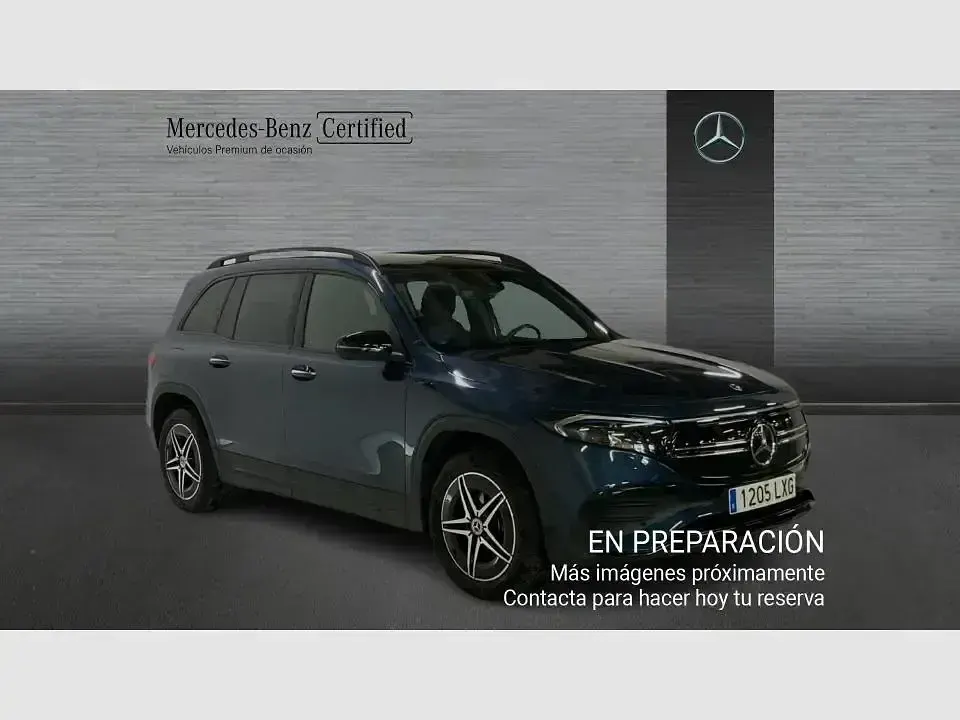 Usado Mercedes EQB300 167 kW (228 CV) 2021 Azul denim SUV