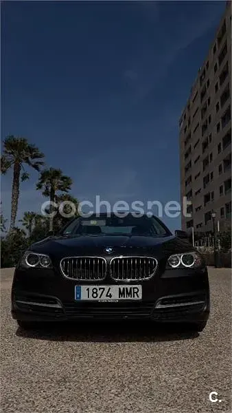 Usado BMW 518 143 CV (105 kW) 2013 Negro Berlina