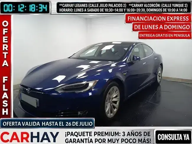 Usado Tesla Model S 450 kW (613 CV) 2018 Utilitario