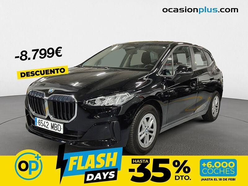 Negro Usado 2022 BMW 218 Active Tourer Monovolumen | 23.750 € (Precio justo) - Imagen 1/4