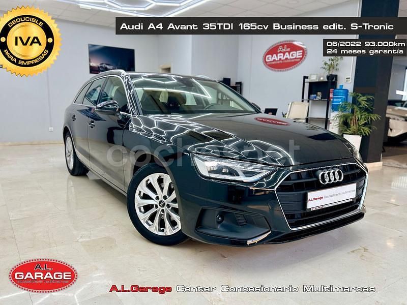 Negro Usado 2022 Audi A4 Advanced Plus Familiar | 25.990 € (Super precio) - Imagen 1/4