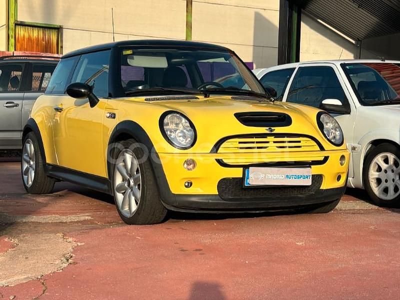 Amarillo Usado 2003 Mini Cooper S Utilitario | 6995 € (Precio justo) - Imagen 1/4