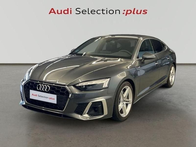 Usado Audi A5 Sportback S-Line 204 CV (150 kW) 2022 Gris Utilitario