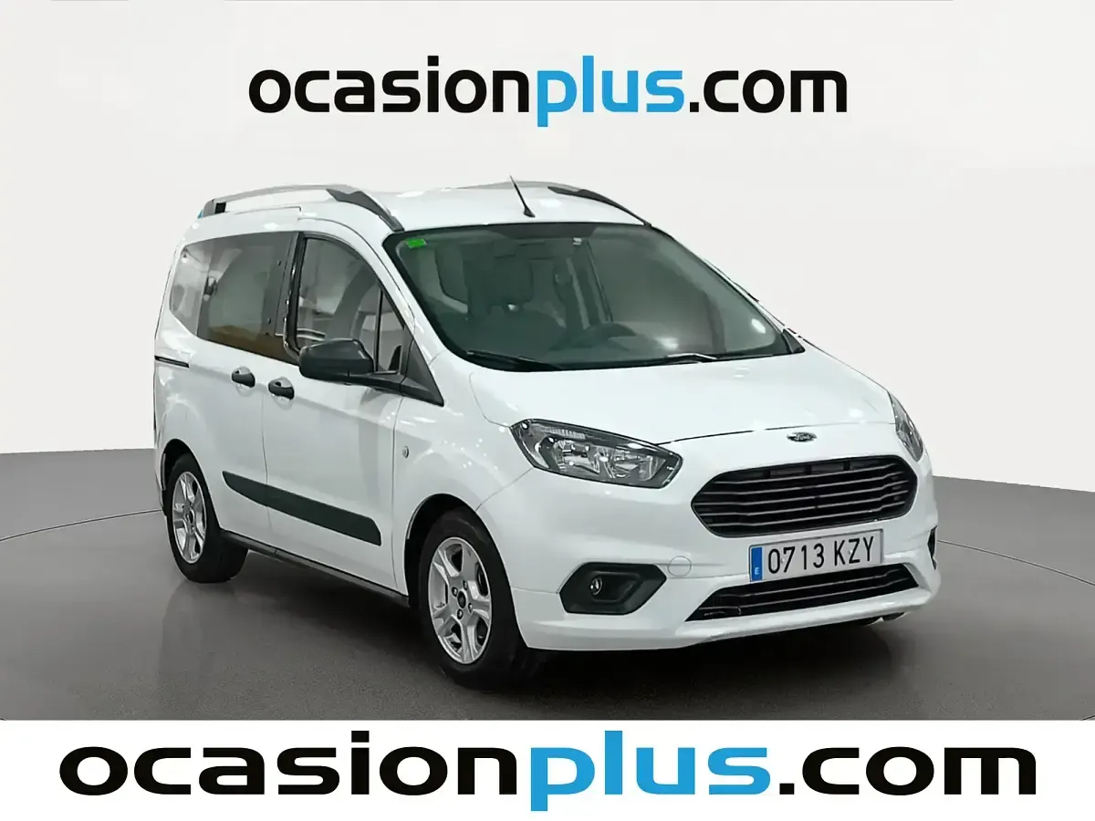 Usado Ford Tourneo Courier Ambiente 100 CV (73 kW) 2019 Blanco Monovolumen
