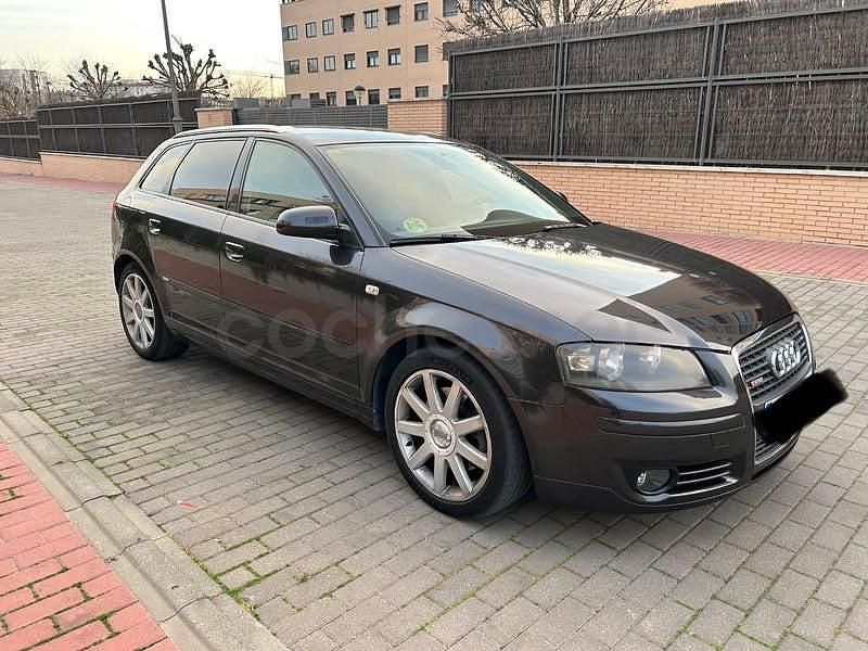Usado Audi A3 Sport 140 CV (102 kW) 2007 Negro Utilitario