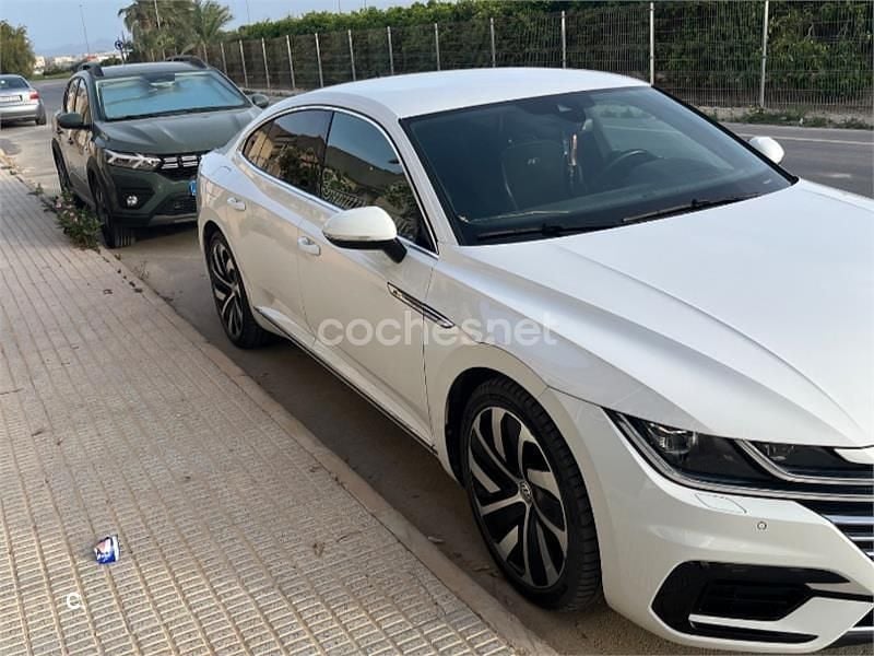 Usado VW Arteon R-line 150 CV (110 kW) 2018 Blanco Utilitario