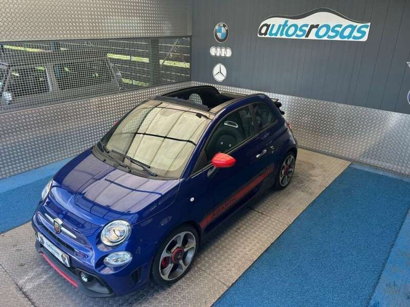 Azul Usado 2018 Abarth 595C Descapotable | 19.900 € (Caro) - Imagen 1/4