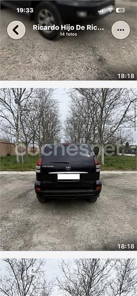 Usado Toyota Land Cruiser 166 CV (122 kW) 2007 Negro SUV