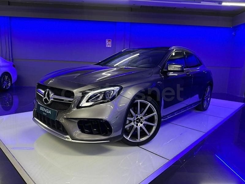 Usado Mercedes GLA45 AMG AMG 381 CV (280 kW) 2017 Gris / plata SUV