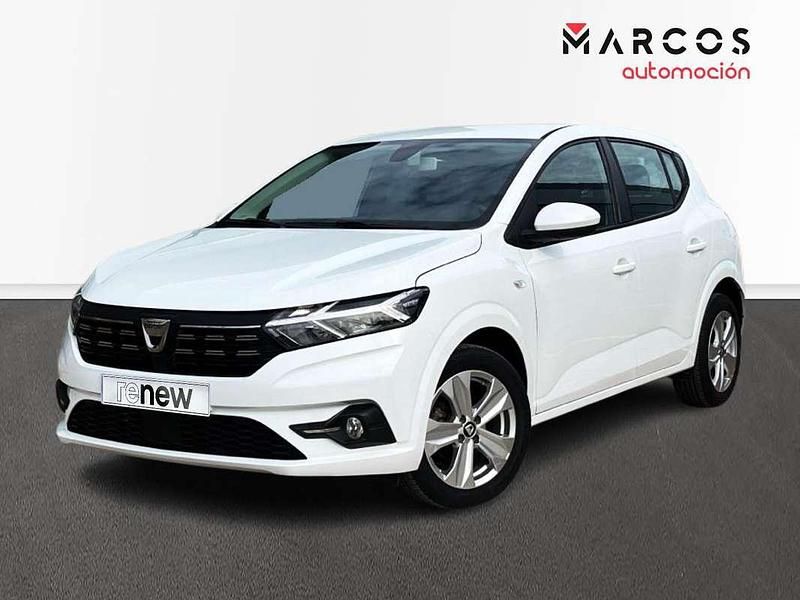 Blanco Usado 2021 Dacia Sandero Comfort Utilitario | 11.400 € (Buen precio) - Imagen 1/4