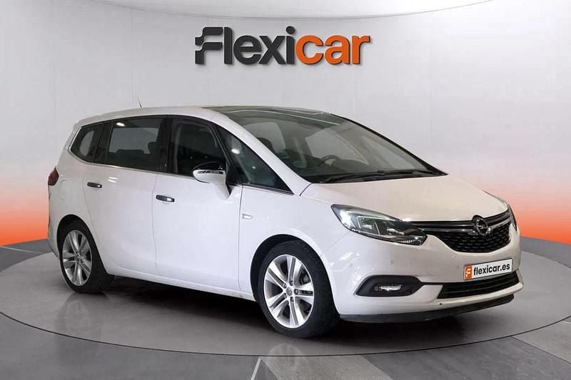 Blanco Usado 2018 Opel Zafira Tourer Selective Monovolumen | 11.990 € (Precio justo) - Imagen 1/4