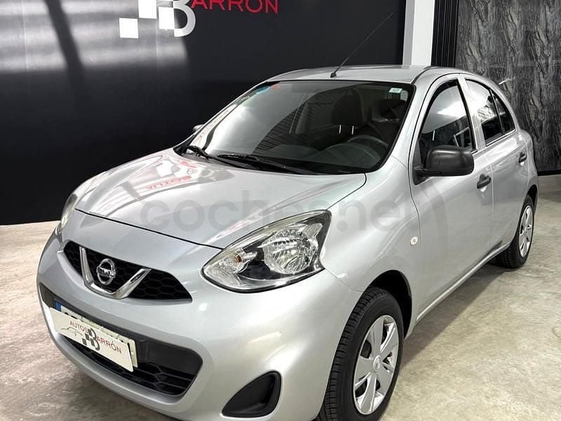 Usado Nissan Micra Acenta 80 CV (58 kW) 2017 Gris / plata Utilitario