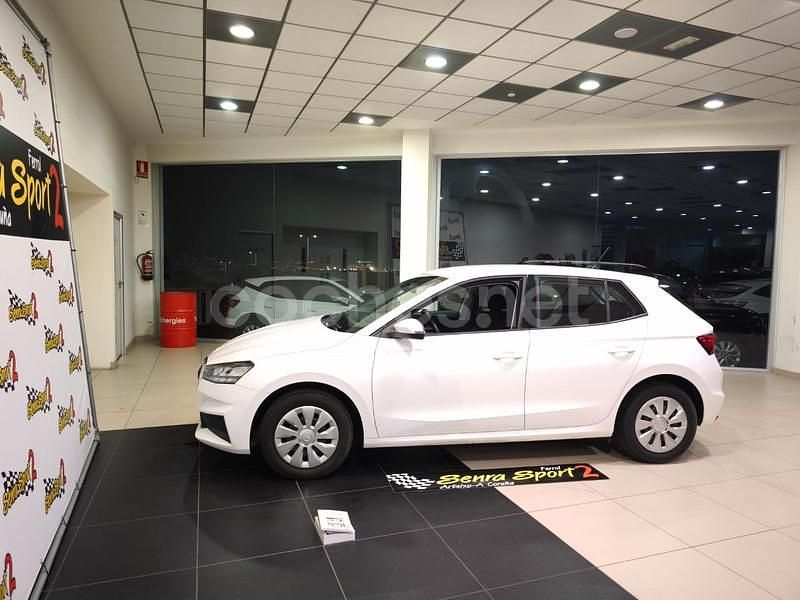 Brugt Skoda Fabia Active 80 HK (58 kW) 2022 Hvid Sedan