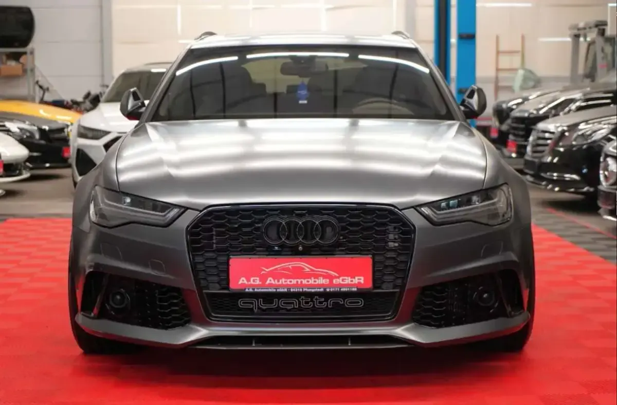 Usado Audi RS6 Performance 605 CV (444 kW) 2017 Gris Familiar