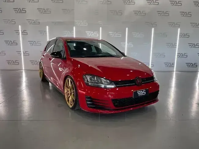 Usado VW Golf VII GTD 184 CV (135 kW) 2013 Rojo Utilitario