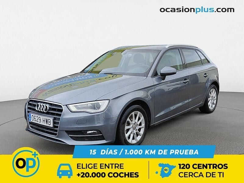 Gris Usado 2014 Audi A3 Attraction Berlina | 12.900 € (Buen precio) - Imagen 1/4