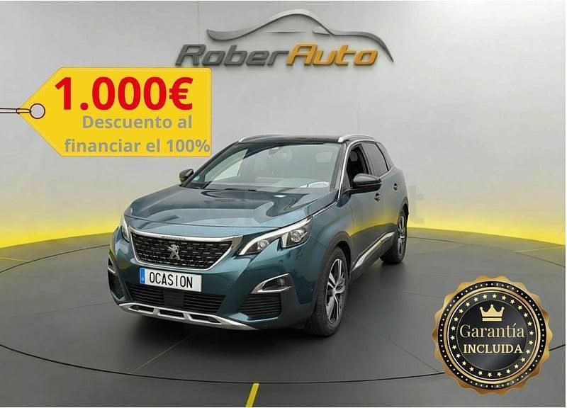 Usado Peugeot 5008 GT-line 150 CV (110 kW) 2017 Azul SUV