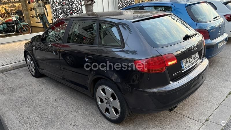 Usado Audi A3 Ambition 140 CV (102 kW) 2005 Gris / plata Utilitario
