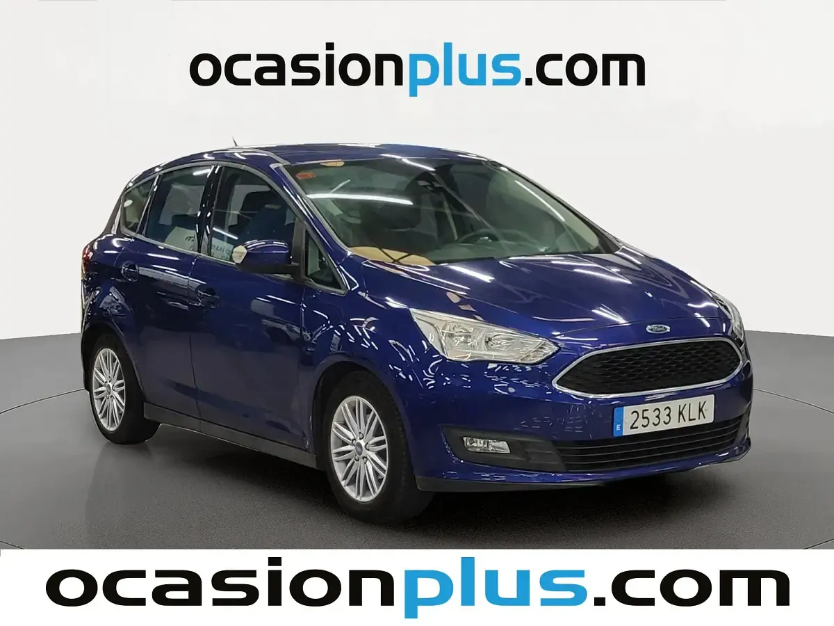 Usado Ford C-MAX Trend+ 125 CV (91 kW) 2018 Azul Monovolumen