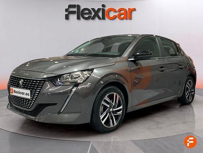 Usado Peugeot 208 Active 100 CV (73 kW) 2023 Gris Utilitario