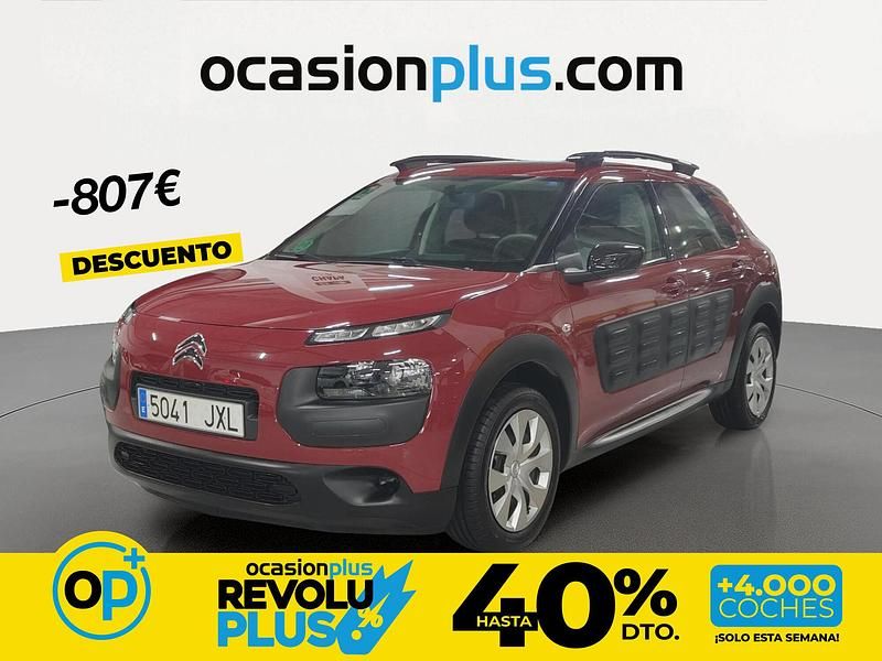 Usado Citroën C4 Feel 110 CV (80 kW) 2017 Rojo SUV