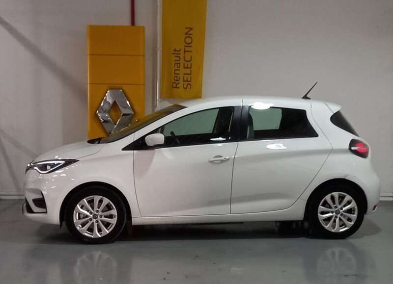 Usado Renault Zoe Intens 80 kW (109 CV) 2020 Blanco Utilitario