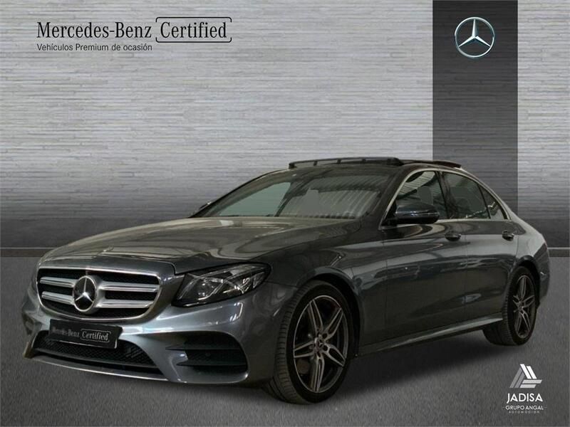Gris Usado 2018 Mercedes E220 Berlina | 30.990 € (Un poco caro) - Imagen 1/4