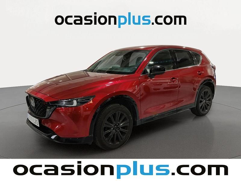 Rojo Usado 2021 Mazda CX-5 Homura-Line SUV | 21.537 € (Buen precio) - Imagen 1/4