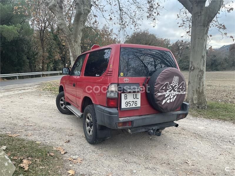 Usado Toyota Land Cruiser 125 CV (91 kW) 1998 Rojo SUV
