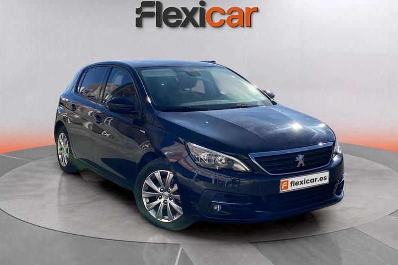 Azul Usado 2020 Peugeot 308 Allure Familiar | 8990 € (Buen precio) - Imagen 1/4