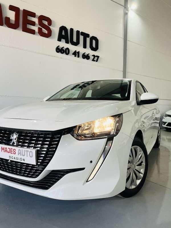 Usado Peugeot 208 Active 102 CV (75 kW) 2021 Blanco Utilitario