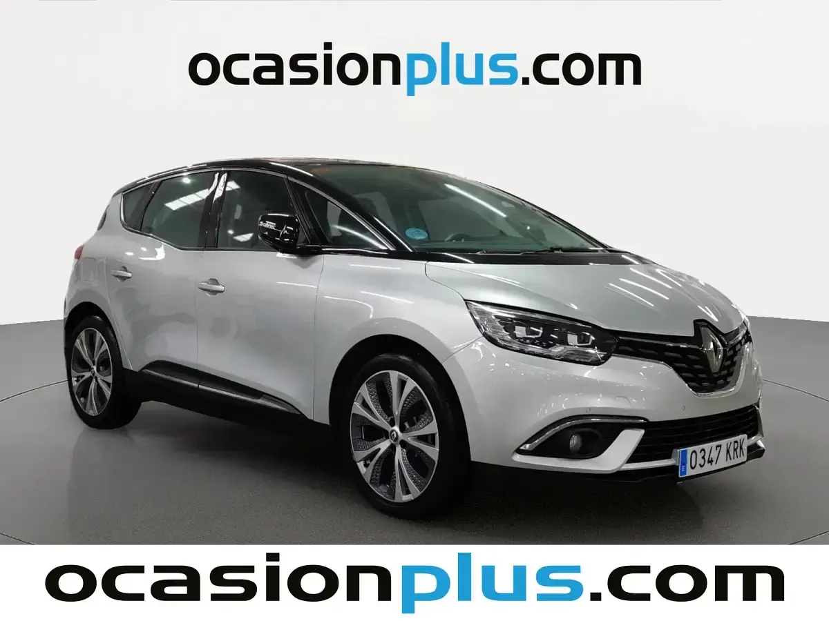 Usado Renault Scénic Zen 140 CV (102 kW) 2018 Gris Monovolumen