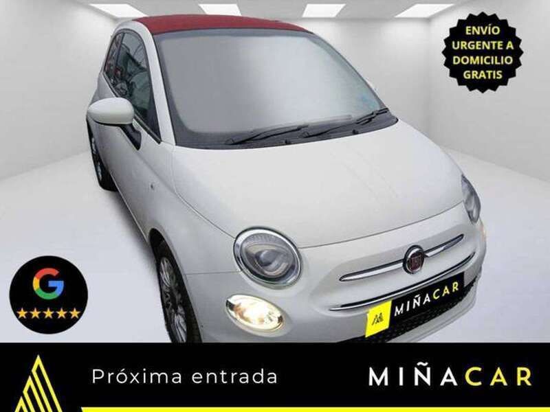 Blanco Usado 2021 Fiat 500C Lounge Descapotable | 10.125 € (Precio justo) - Imagen 1/4
