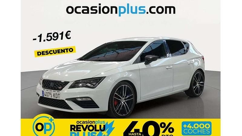 Usado Seat Leon CUPRA 300 CV (220 kW) 2017 Blanco Utilitario
