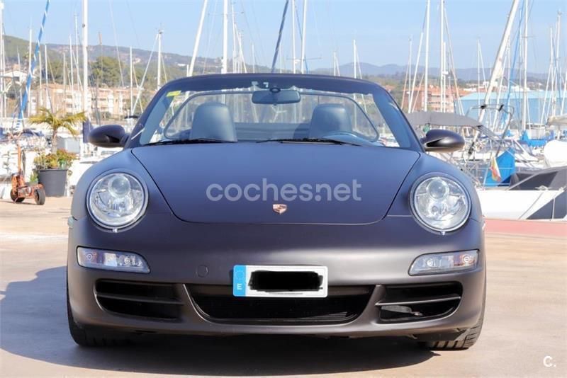 Negro Usado 2007 Porsche 911 Carrera 4 Cabriolet Descapotable | 54.900 € - Imagen 1/4