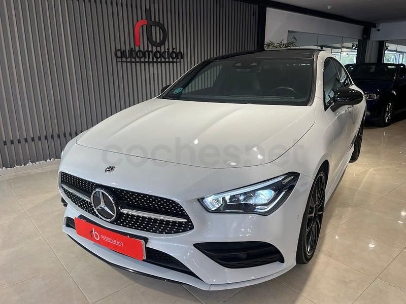 Usado Mercedes CLA200 150 CV (110 kW) 2023 Blanco Berlina