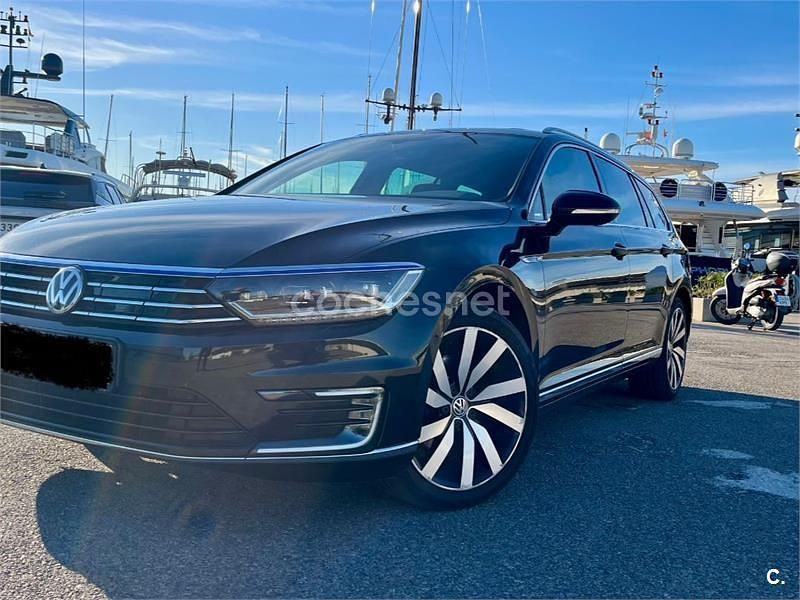 Usado VW Passat GTE 218 CV (160 kW) 2016 Negro Familiar