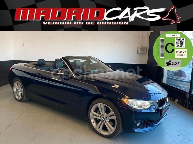 Azul Usado 2016 BMW 435 Descapotable | 26.900 € (Precio justo) - Imagen 1/4