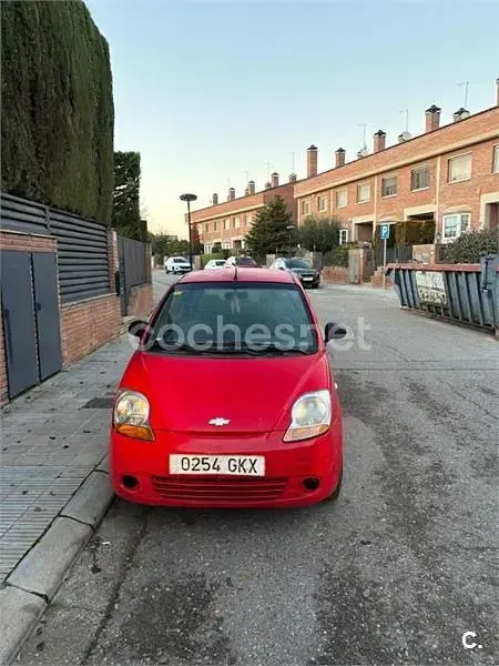 Usado Chevrolet Matiz SE 65 CV (47 kW) 2009 Rojo Utilitario