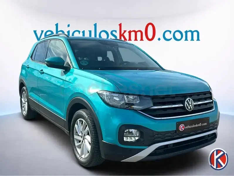 Usado VW T-Cross Advance 110 CV (80 kW) 2023 Azul SUV