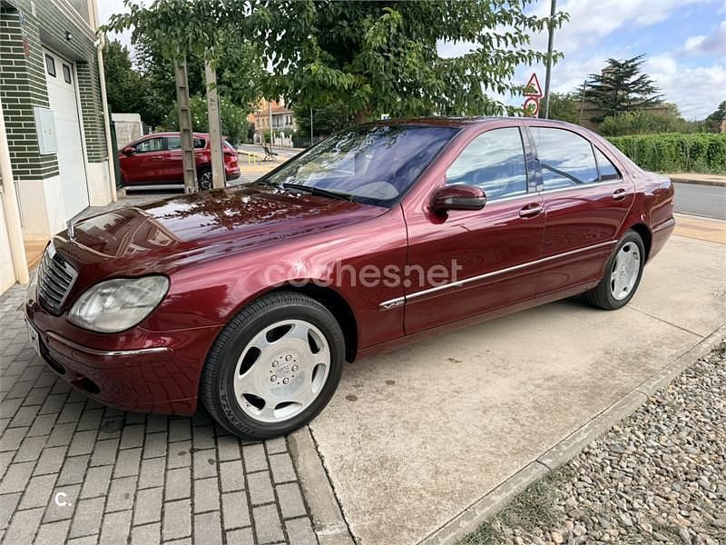 Usado Mercedes S600L 367 CV (269 kW) 2003 Granate Berlina