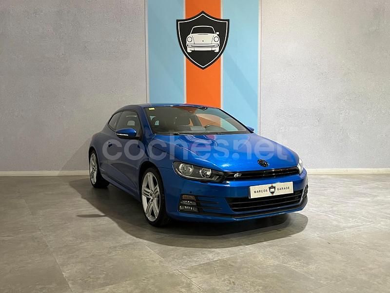 Azul Usado 2015 VW Scirocco R-line Coupe | 14.990 € (Precio justo) - Imagen 1/4