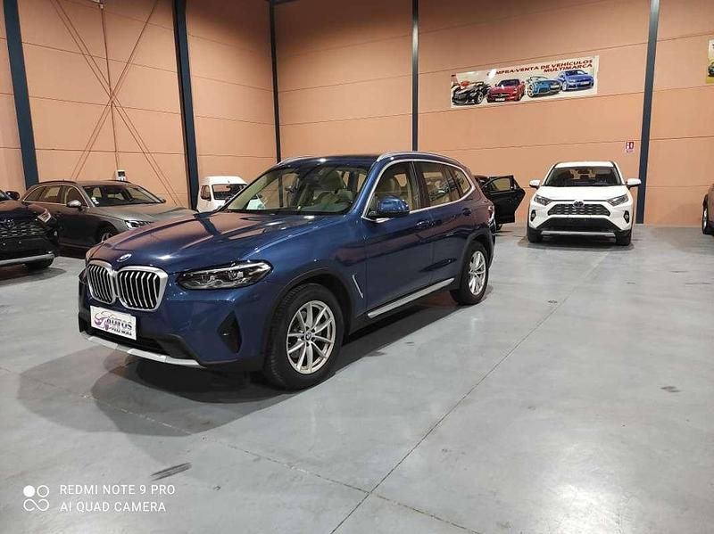 Azul Usado 2022 BMW X3 xLine SUV | 35.500 € (Precio justo) - Imagen 1/4