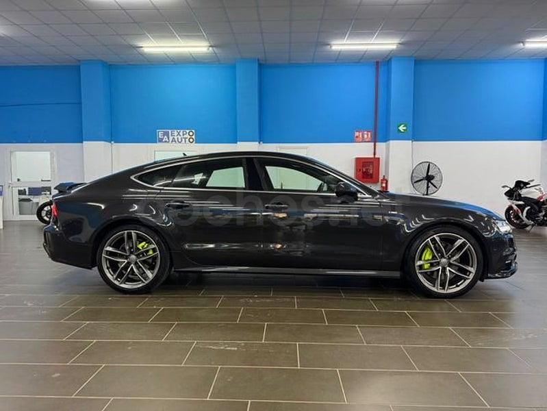 Usado Audi A7 Sportback S-Line 320 CV (235 kW) 2017 Gris / plata Utilitario
