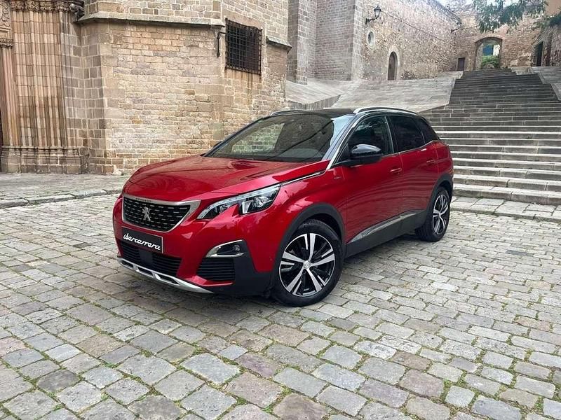 Usado Peugeot 3008 GT-line 131 CV (96 kW) 2020 Rojo SUV