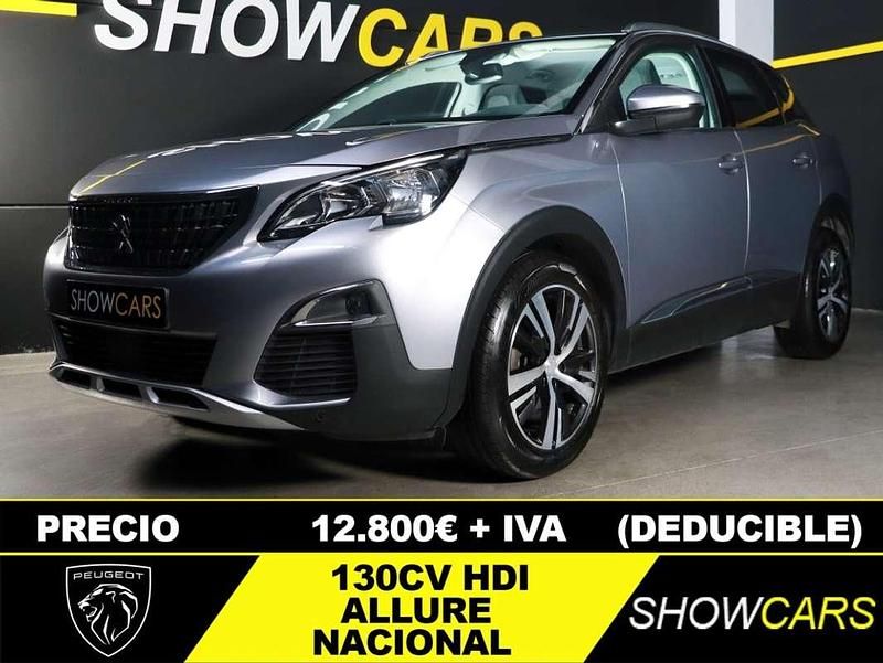 Usado Peugeot 3008 Allure 131 CV (96 kW) 2021 Gris SUV