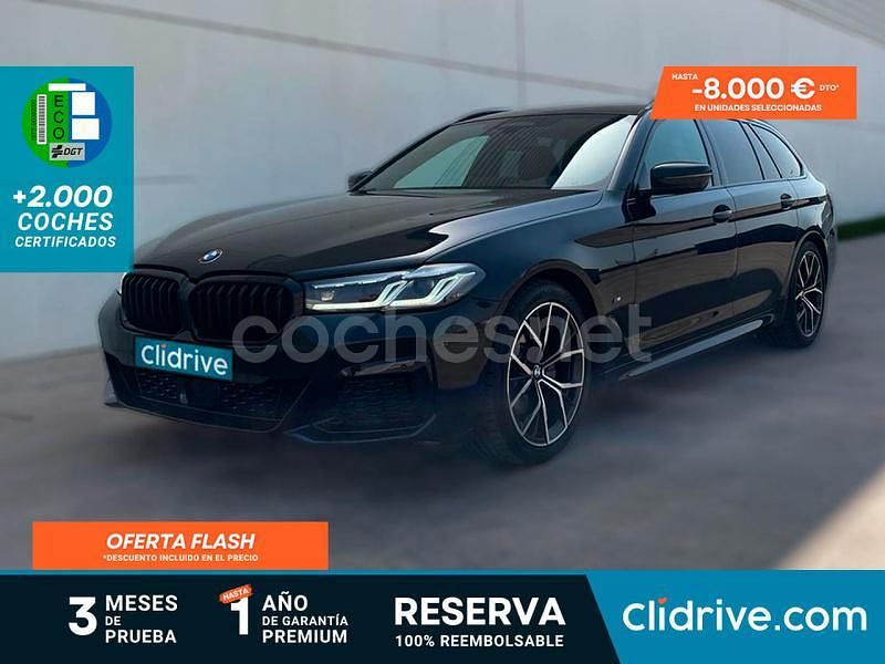 Negro Usado 2021 BMW 520 Comfort Edition Familiar | 27.490 € (Super precio) - Imagen 1/3