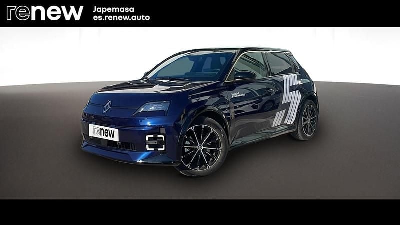 Usado Renault 5 E-Tech Iconic 110 kW (150 CV) 2025 Azul noche con techo negro Berlina